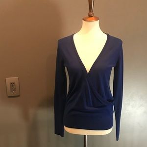 Ibex Arabesque wrap Merino Wool Sweater Small NWT